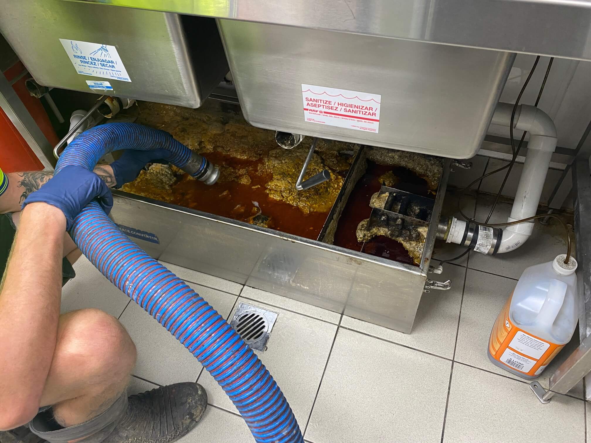 Grease Trap Cleaning in Liberty